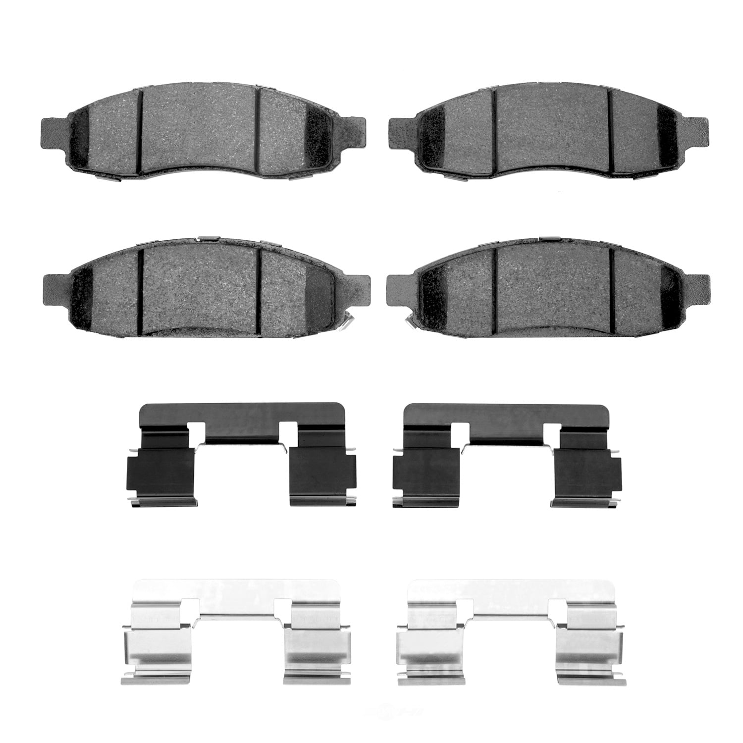 Dynamic Friction Company 1551-1183-01 DFC 5000 Advanced Brake Pads - Ceramic and Hardware Kit - OE