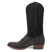Dan Post Boots Mens Alvis Emrboidered Pull On Round Toe Cowboy Mid Calf D