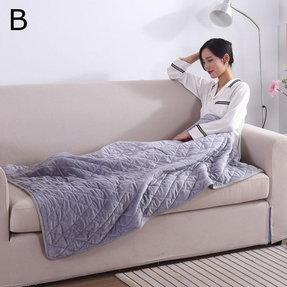 SharkTRUE 29.5x47inch Usb Heated Blanket Electric Blanket,portable Portable Heated Blanket Fast Heating With 3 Heating Levels, Cordless Heated Warm Shawl Electric Heating Blanket for Home Camp Office