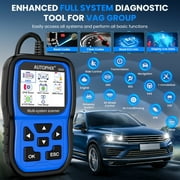 Autophix 5600 OBD2 Scanner Diagnostic Tool Fit for VW Audi Skoda, Full System Diagnostic Scan Tool Code Reader with EPB/TPMS/Oil/Throttle Resets, Bat-tery Registration, Lifetime Free Update