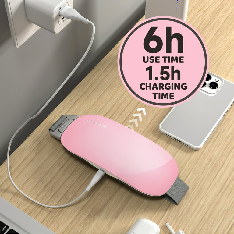 pink electric heating pad
