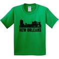 thumbnail image 3 of Inktastic New Orleans Skyline Grunge Youth T-Shirt, 3 of 5