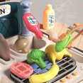 thumbnail image 2 of 25PCS/Set Kitchen Toy Funny Two-in-one Shopping Cart Gifts For Children Simulation Pretend Playsets, 2 of 5
