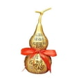 thumbnail image 4 of yuksok Figurine en Laiton Personnage Fu Chinois HU Lu pour Entrée Table Robuste 22cm, 4 of 9