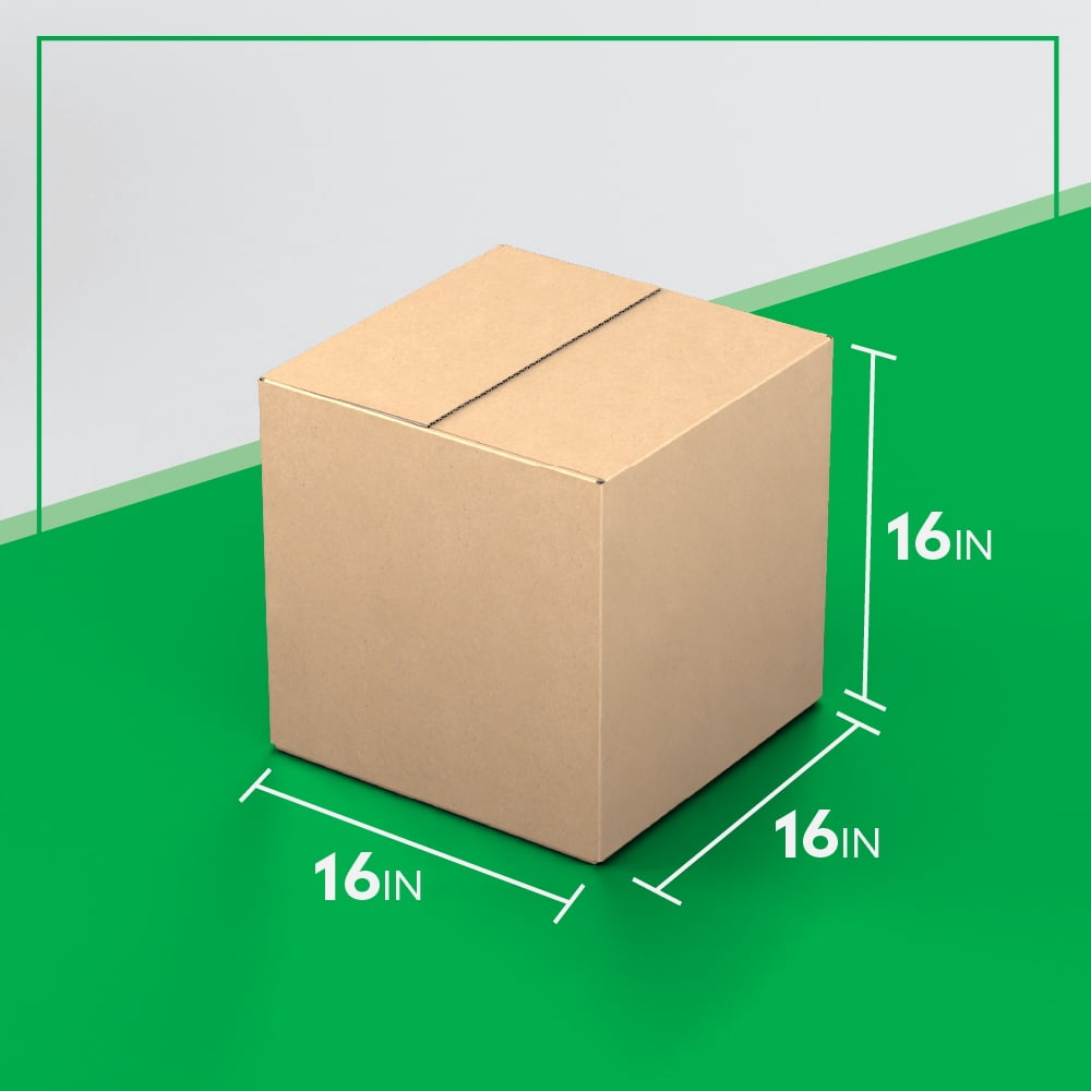 16" x 16" x 16" Bulk Boxes for Shipping, Mailing, Packing, Packaging and Storage, 200-CT Pallet