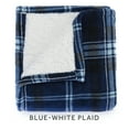 thumbnail image 3 of Sunbeam Tartan Sherpa Heated Throw, 3 of 8