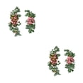 thumbnail image 1 of Naiovety Kit de flores de artificial, guirnaldas, letrero de bienvenida realista, ramos, Fondo de puerta de pared, decoración, fiesta de Rosa 80cm 2Conjunto, 1 of 6