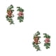 thumbnail image 2 of Kit de flores artificiales Wosthever Guirnaldas de boda 80cm Rosa, 2 of 6