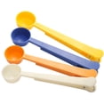 thumbnail image 3 of Paquete de 4 Coffee Scoop Clip portátil con cuchara de mango largo MEDICIÓN Bolsas de sellado Spmoons Suministros de oficina para té Milk Powder Advancent  HA011430-00, 3 of 6