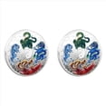 thumbnail image 1 of 2PCS Ancient Mythical Creatures Lucky Coin Lottery Ticket Scratcher Tool Silver, 1 of 7