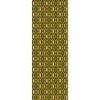 A. E. Nathan 36" x 44" Aubusson Oval Blender Green Fabric, 1 Each