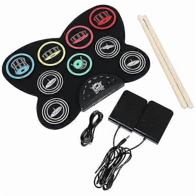 1set D Electronic Drum Kids Percuss Drum Instrument