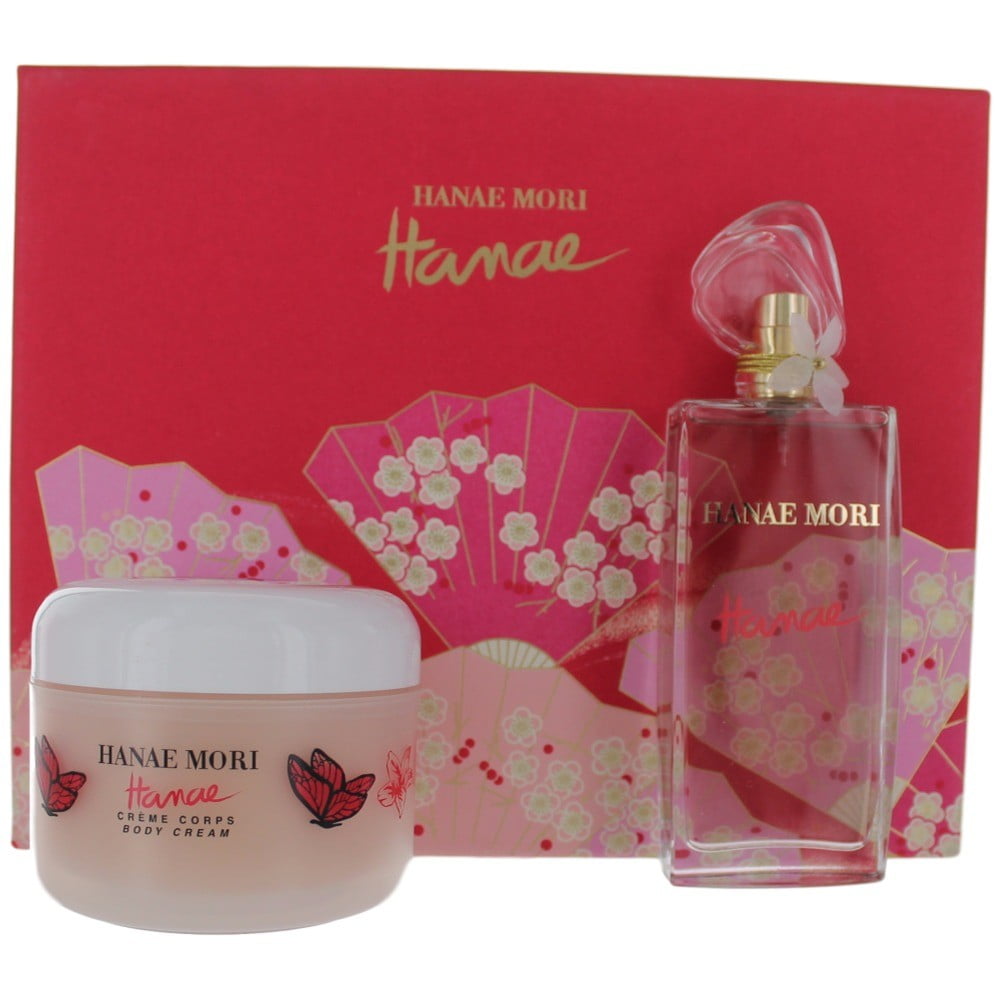 Hanae Mori Hanae Perfume by Hanae Mori, 2 Piece Gift Set for Women