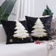 thumbnail image 1 of Christmas Soft Weave Pillowcases Standard Size Breathable-Friendly Pillow Shams Decorative Weave Pillow Case Covers, 1 of 8