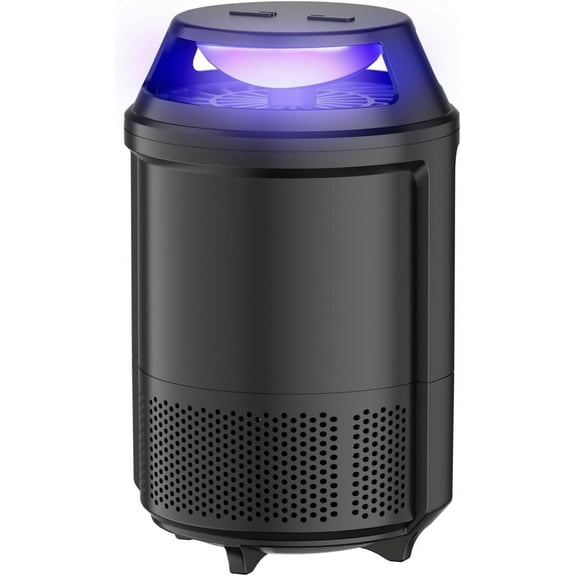 VINGVO Fruit Fly Traps Indoor Kitchen Non-Zapper Flying Insect Trap 2 Modes Bug Catcher Insect Trap for Gnat, Fruit Fly, Bug, Drain Fly, Plants Gnats