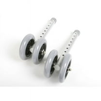 Medline 5" Wheels For Walkers, Bariatric