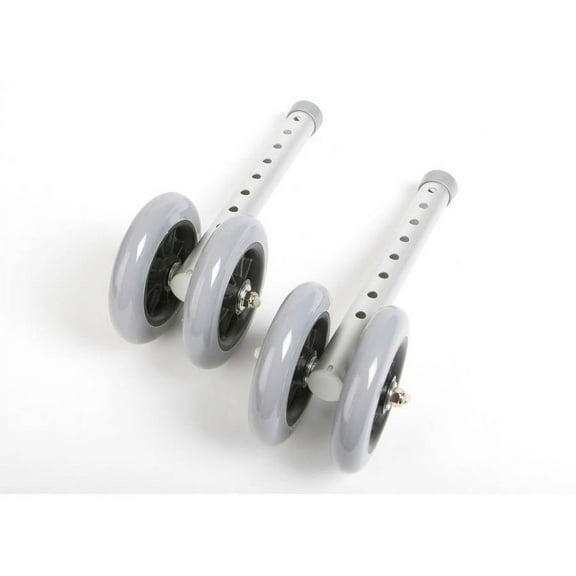 Medline 5" Wheels For Walkers, Bariatric