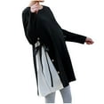 thumbnail image 1 of TopLLC Haut de Maternité Uni Haut de Maternité à Manches Longues Robe pour Femmes Enceintes, 1 of 2