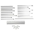 thumbnail image 1 of LIFKOME 1 Set Finger Thumb Piano Keys Metal Silver Replacement Part for DIY Assembly Home Decoration, 1 of 8