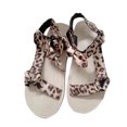 thumbnail image 2 of Quaouag Rhinestone Elastic T-Strap Dressy Slip Flat Bohemian Flip Flop Sandals for Women, 2 of 5