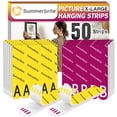 thumbnail image 1 of Tiras para colgar cuadros Summerbrite Heavy Duty XL, 25 pares, 1 of 9
