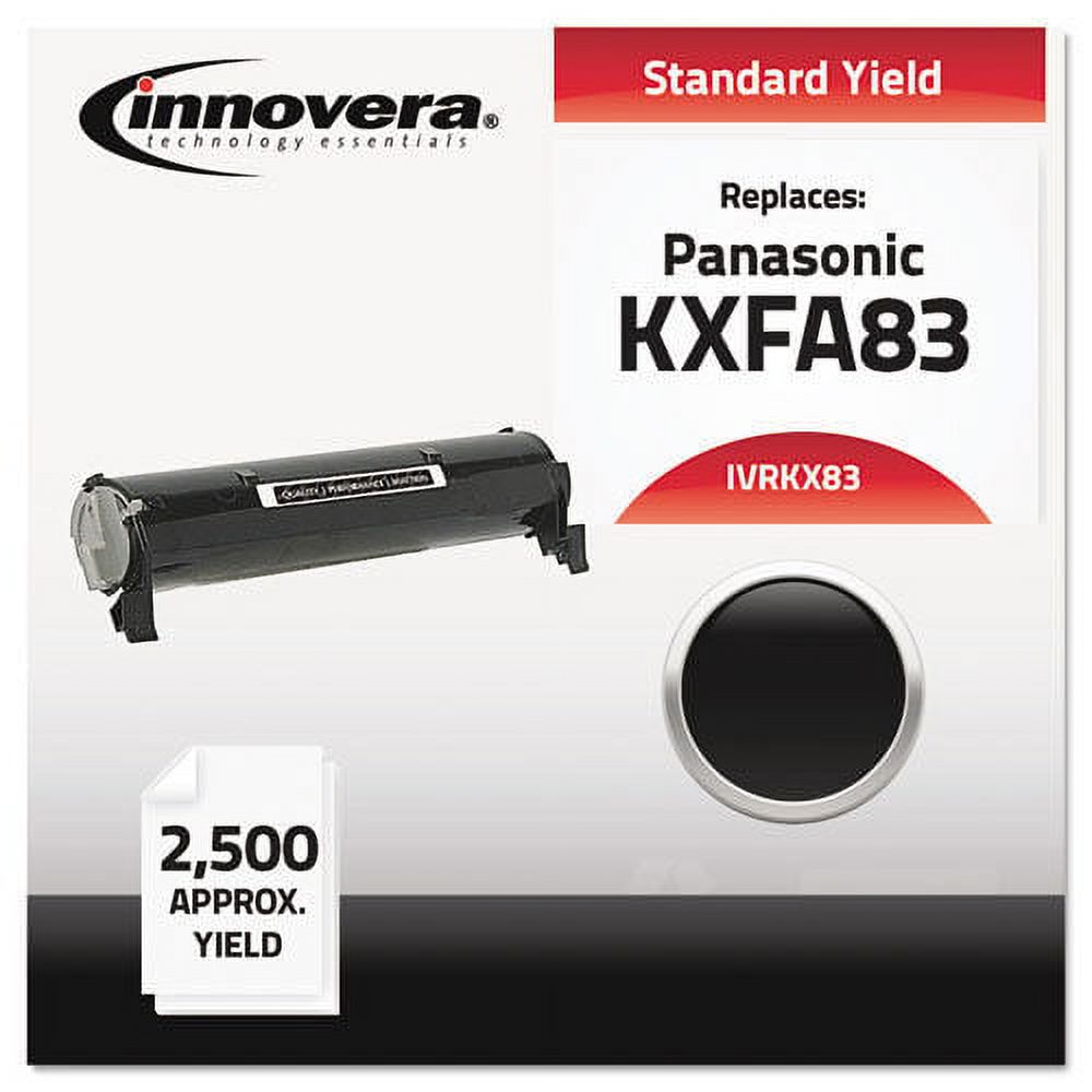 Innovera IVRKX83 Remanufactured 2500 Page Yield Toner Cartridge for Panasonic KX-FA83 - Black - image 2 of 2