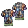 thumbnail image 3 of Happy New Year Maine Coon Family Cheer Winter Midnight Firework All Over Print 3D Shirt Unisex Merch Cat Lover Kitten Owner Gifts - 02025, 3 of 6