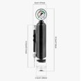 thumbnail image 2 of Bomba de aire manual de 20 pSi con bomba de neumáticos para bicicleta de medidas de presión para bicicleta de carretera MTB Negro, 2 of 4