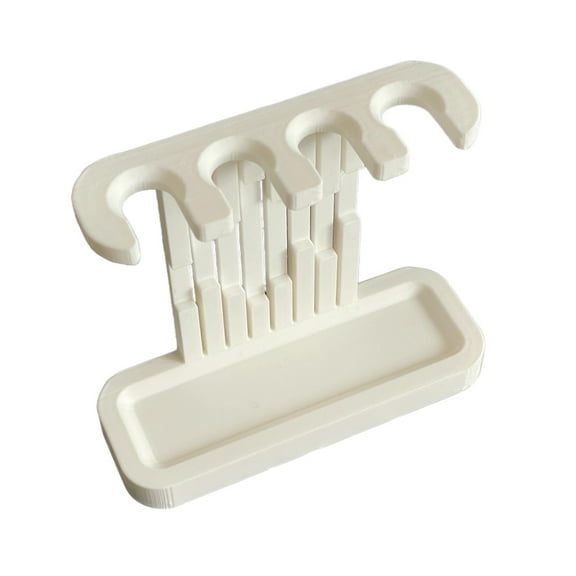Sylvtty Toothbrush Head Holder Electric Toothbrush Head Stand Toothbrush Organizer Holds 4 Toothbrush Head for Oral-B Bathroom Sink Storage