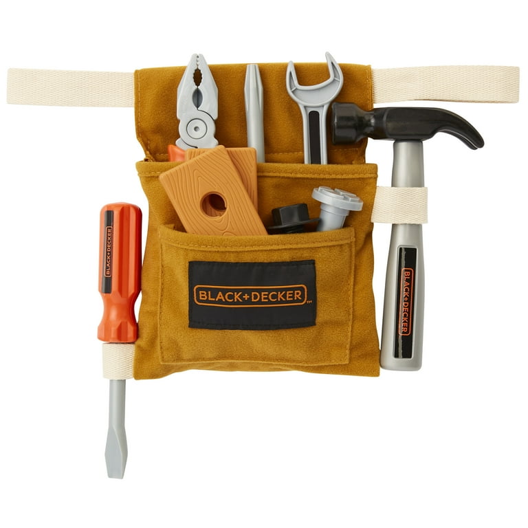 Black & Decker Junior Carpenter Tool Set with 50 tools and