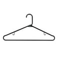 thumbnail image 2 of 100 Pack Hanger for Shirt Pants Dresses Skirts Suits - Slim Space Saving Design - Standard Coat Hanger - Sturdy & Durable Design with Shoulder Hook - Black, 2 of 2