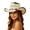 Z55-BG1, variant on LILIYA Lightweight Western Cowboy Hat Breathable Wide Brim Sun Protection Adjustable Headwear for Summer Travel Vacation and Outdoor Activities