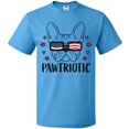 thumbnail image 3 of Inktastic Pawtriotic with French Bulldog in American Flag Sunglasses T-Shirt, 3 of 5