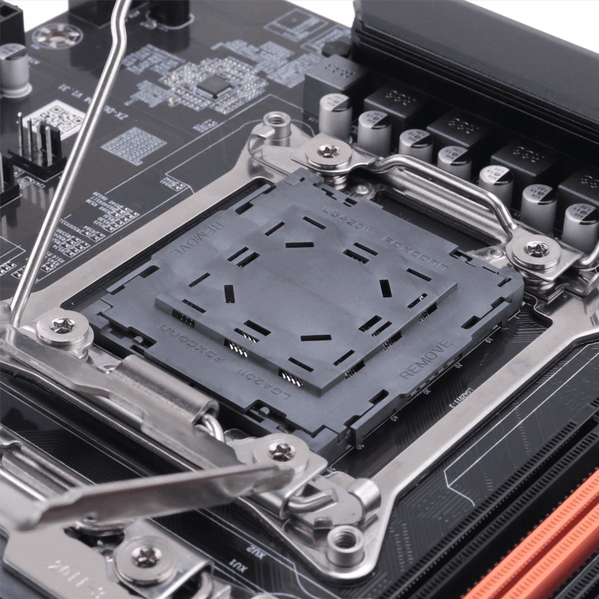X99 Dual CPU Motherboard+ Cable+Switch Cable+Baffle+Thermal Grease LGA 2011 DDR4 Support 2011-V3 Motherboard