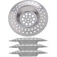 thumbnail image 1 of Portarrollos de papel higiénico - Portarrollos de papel higiénico de acero inoxidable para baño, montado en la pared, para cocina y baño, 1 of 5