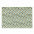 thumbnail image 1 of Retro Cutting Board, Motifs of Eighties and Nineties Memphis Style Pattern with Swirls Triangles Dots, Decorative Tempered Glass Cutting and Serving Board, Small Size, Multicolor, by Ambesonne, 1 of 1