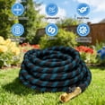 thumbnail image 2 of 100 FT Non-Expandable Garden Hose, 2026 New Upgraded Flexible Water Hose, Ultra Lightweight Non-Expanding hoses with 10 Function Sprayer, Leak proof, Pressure Resistant for Yard, Outdoor, 2 of 8
