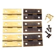 thumbnail image 4 of 4 unids 34x22mm Bronce antiguo / gabinete de oro bisagras Accesorios de muebles Cajas de regalo de madera Cajas de puerta decorativa Muebles de bisagra de puerta, 4 of 7