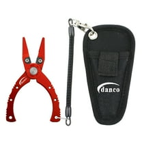 Danco Sports Stubbs Angler 4.5" Aluminum Pliers, Red