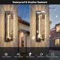 thumbnail image 3 of Lámpara de pared exterior Camuucci Dusk to Dawn LED 40 cm, 3 of 7