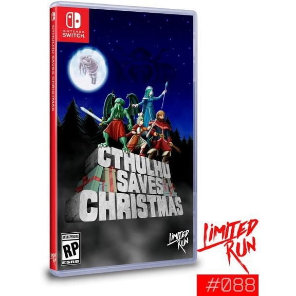 Cthulhu Saves Christmas for Nintendo Switch (Limited Run Games #88)