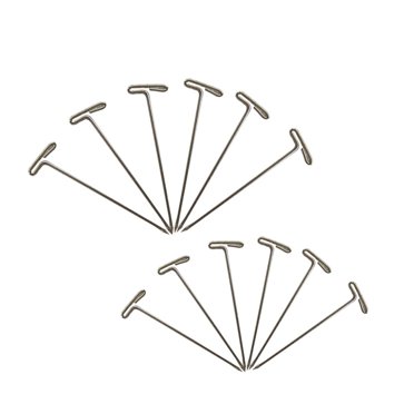 Miangastore 150 Pcs T-Pins Argent pour une Utilisation Durable et Résistante à la Corrosion