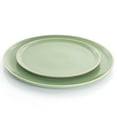 thumbnail image 3 of Gibson Elite Serenade 16 Piece Round Stoneware Dinnerware Set in Green, 3 of 7