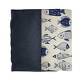 thumbnail image 5 of Funda para Cojín, Fish Blue Corner Home & Garden Funda, fish, blue, 5 of 5