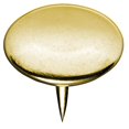 thumbnail image 2 of Hillman Thumb Tacks Brass 40pc, 2 of 3