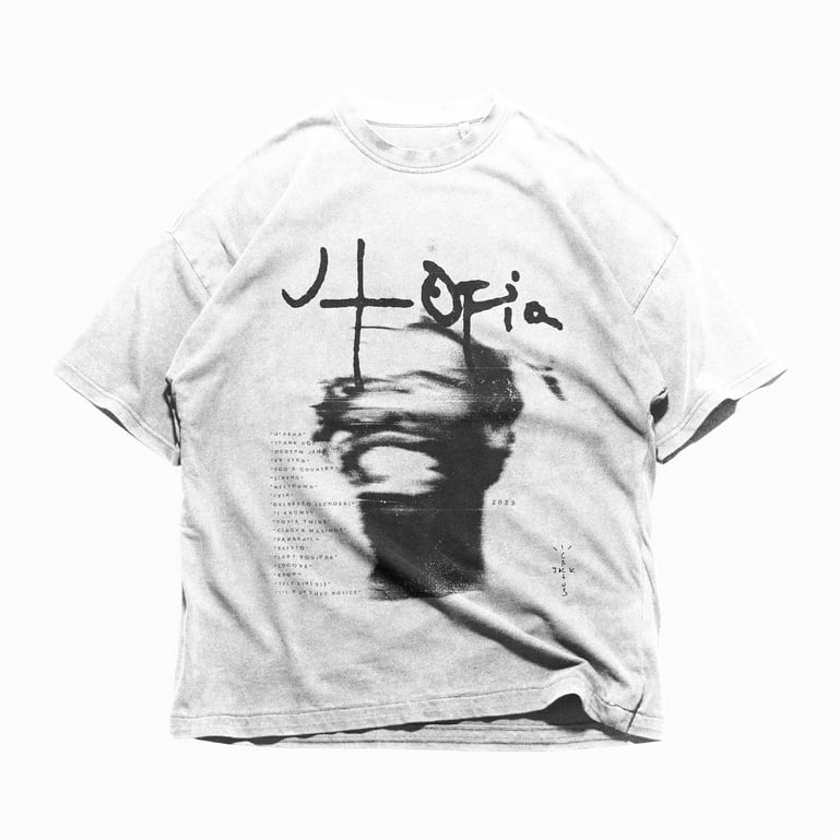 ミュージシャン Travis Scott Utopia Is In Portland Tee Travis Scott Utopia Is In Portland Tee - メルカリ