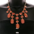 thumbnail image 3 of Mi Amore Necklace-Earring-Set Pink/Gold-Tone, 3 of 3