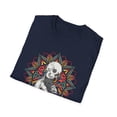 thumbnail image 5 of Cat And Skeleton, Gildan Unisex Softstyle T-Shirt, Graphic Tee, S-3XL, 5 of 5