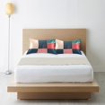 thumbnail image 6 of Yayeee Pillowcase King Size Set of 2 Satin Wrinkle Resistant Pillow Case, Red Teal Plaid, 6 of 7