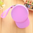 thumbnail image 4 of MasteelfCA Mini Coin Case Creative Baseball Change Purse Silicone Zipped Wallet Cartoon Candy Color Handbag Waterproof Clutches (Green), 4 of 7